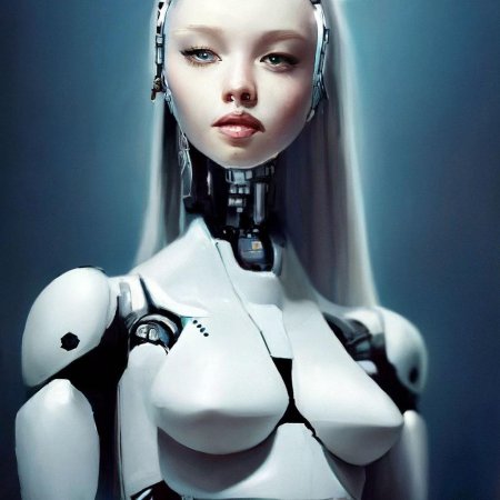 Девушка робот
