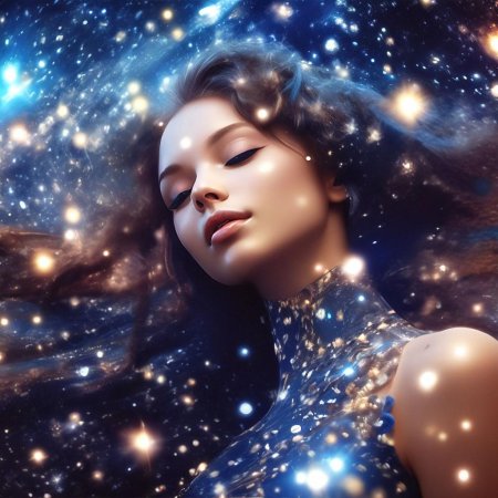 Девушка вселенная