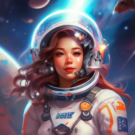 Женщина космос