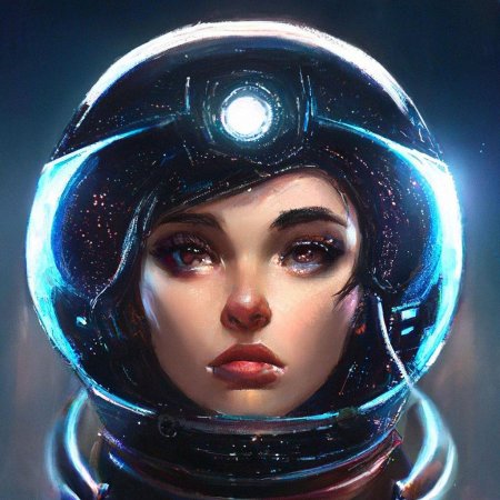 Космическая девушка