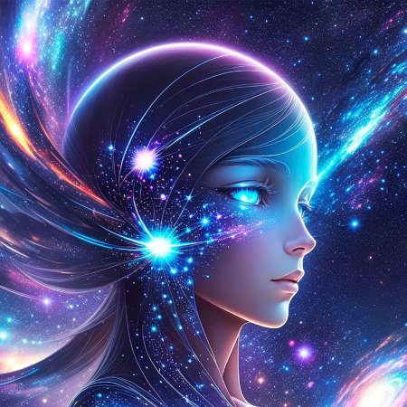 Космическая девочка