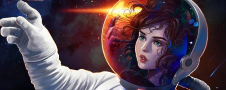 Девушка космос