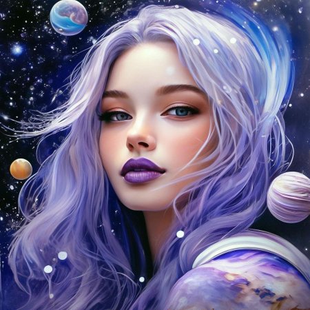 Девушка галактика