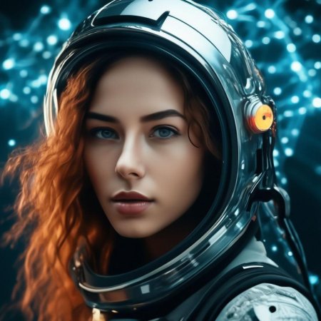 Космическая девушка