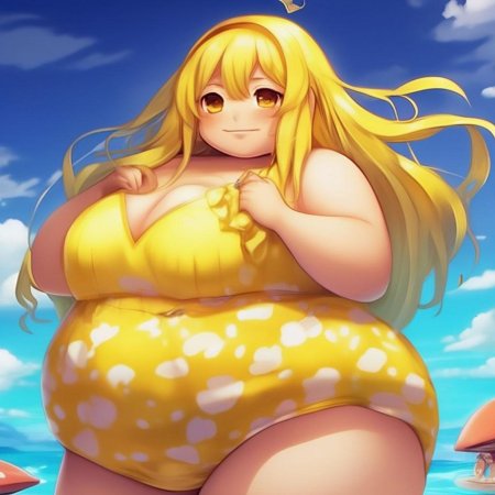 Аниме девушки толстые