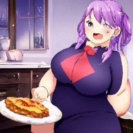 Жирные персонажи аниме