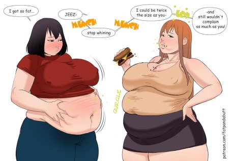Комиксы про толстых