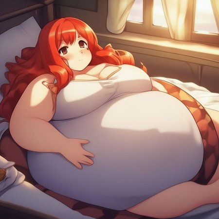 Толстые аниме женщины