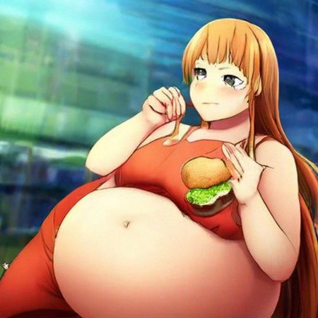 Толстые аниме