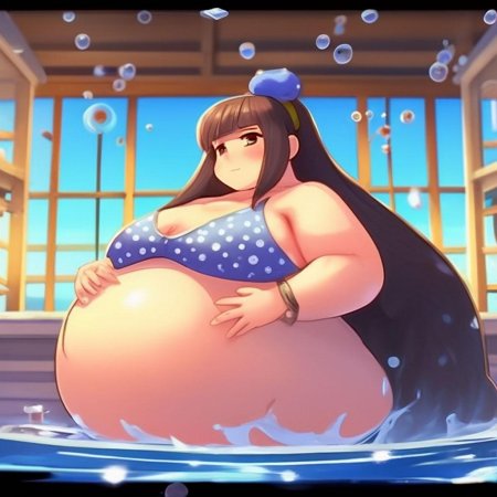 Толстые девушки из аниме