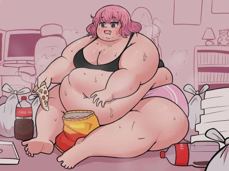 Жирные девушки аниме