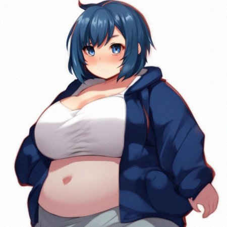 Аниме толстые девушки