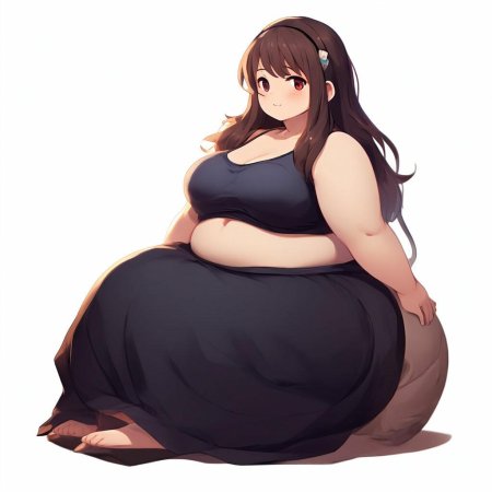 Полные девушки аниме