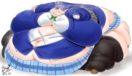 Аниме про толстых