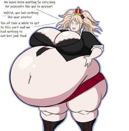 Wide Hips fat аниме