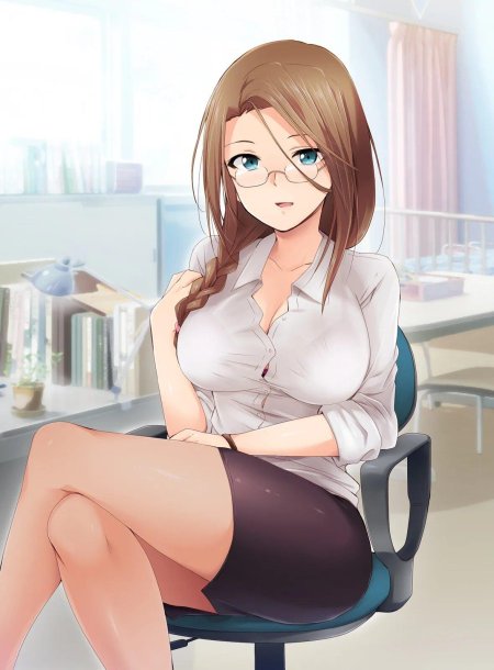 Аниме секретарша