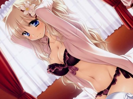 Красивые голые аниме девочки