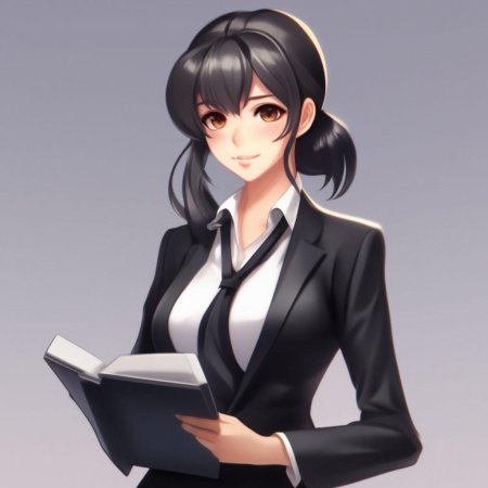 Секретарша аниме