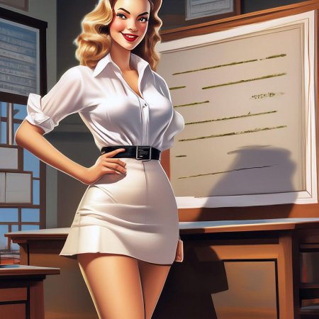 В стиле пин ап