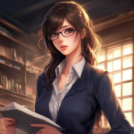 Красивая учительница