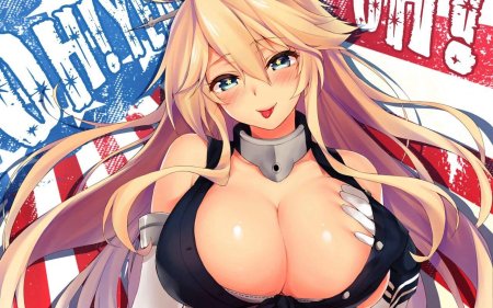 Аниме большие голые сиськи