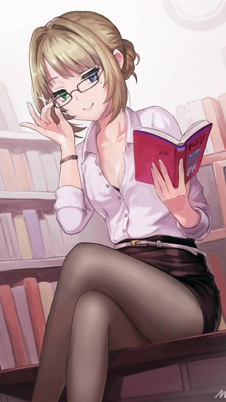 Аниме учительница