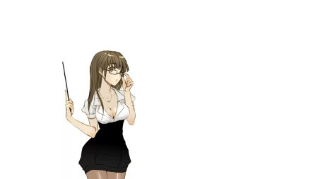 Аниме девушка строгая