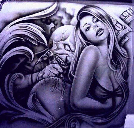 Картины в стиле Чикано