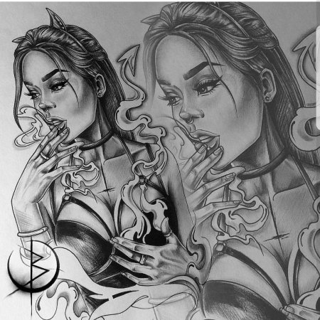 Эскизы тату для девушек