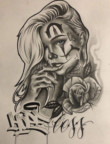 Чикано эскизы тату