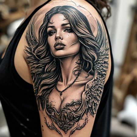 Тату чикано девушки