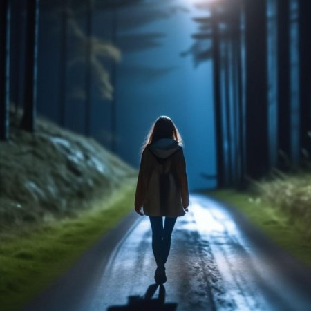 Одинокая девушка