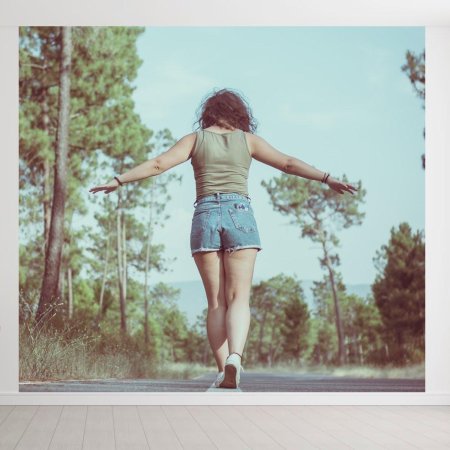 Фотосессия на дороге