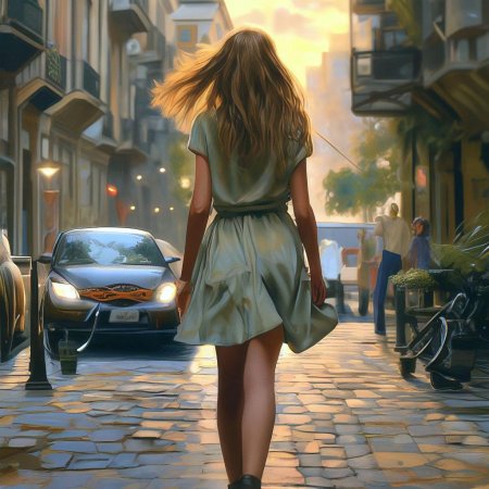 Девушка с улицы