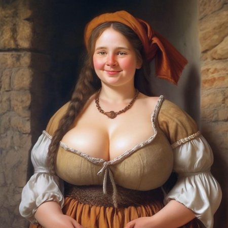 Портрет крестьянки