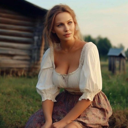 Крепостная крестьянка