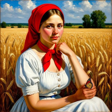 Портрет русской женщины