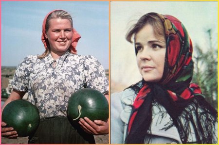 Советские женщины колхозницы