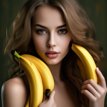 Девушка с бананом