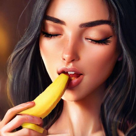 Женщина с бананом