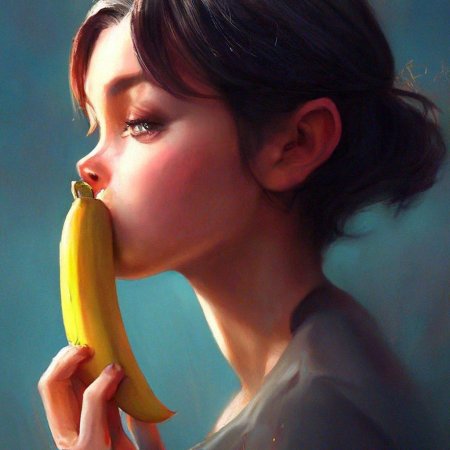 Девочка с бананом