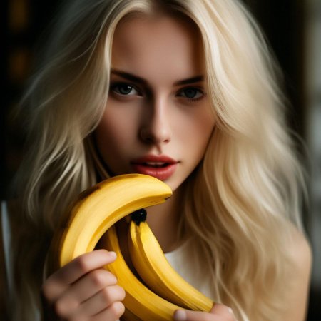 Красивая блондинка