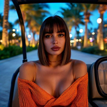 Брюнетка каре