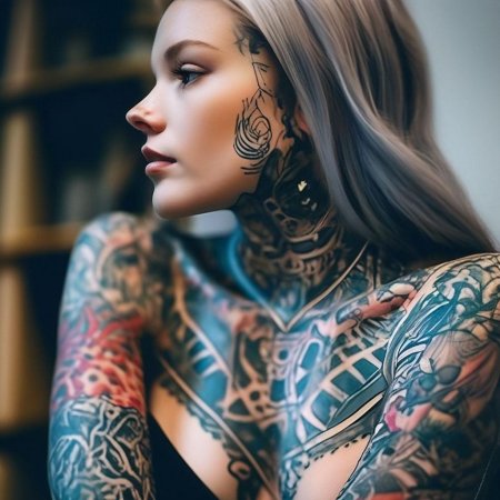 Татуировки на девушках