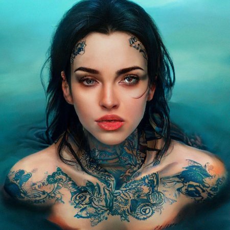 Девушки в татуировках