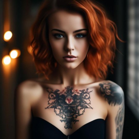 Girl with the tattoo