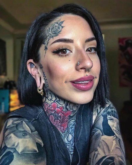 Татуированные модели