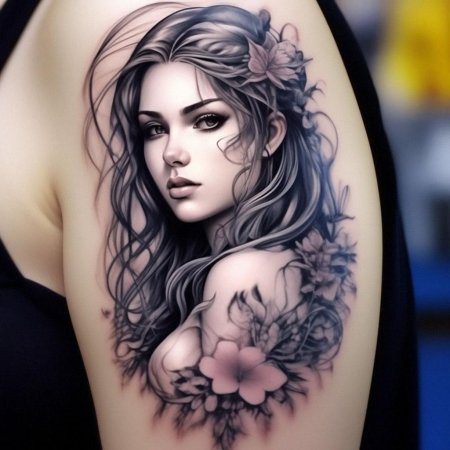 Лица девушки