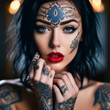 Девушки тату