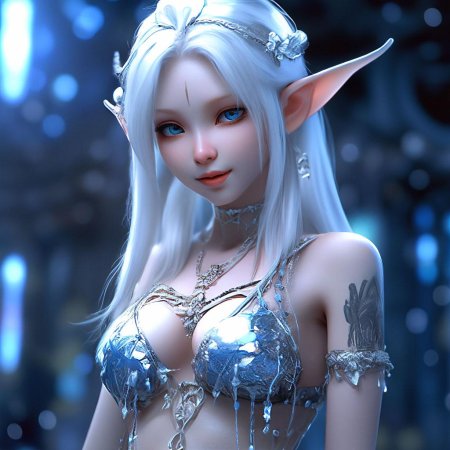 Девочка эльфийка